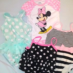 Lot of 4 Bathing Suits, 18-24 mo